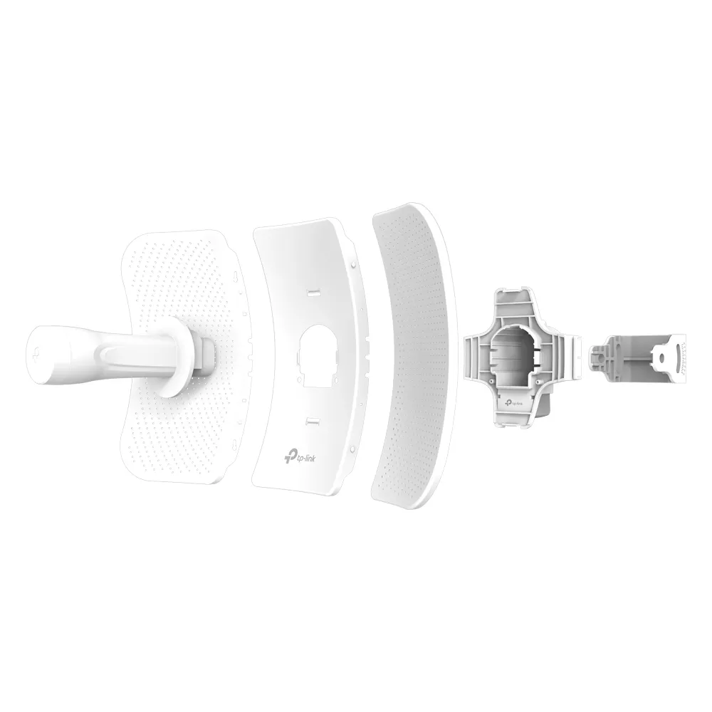 TP-Link CPE605 Wi-Fi 4 - tr&aring;dl&ouml;s klientutrustning f&ouml;r utomhusbruk, Vit