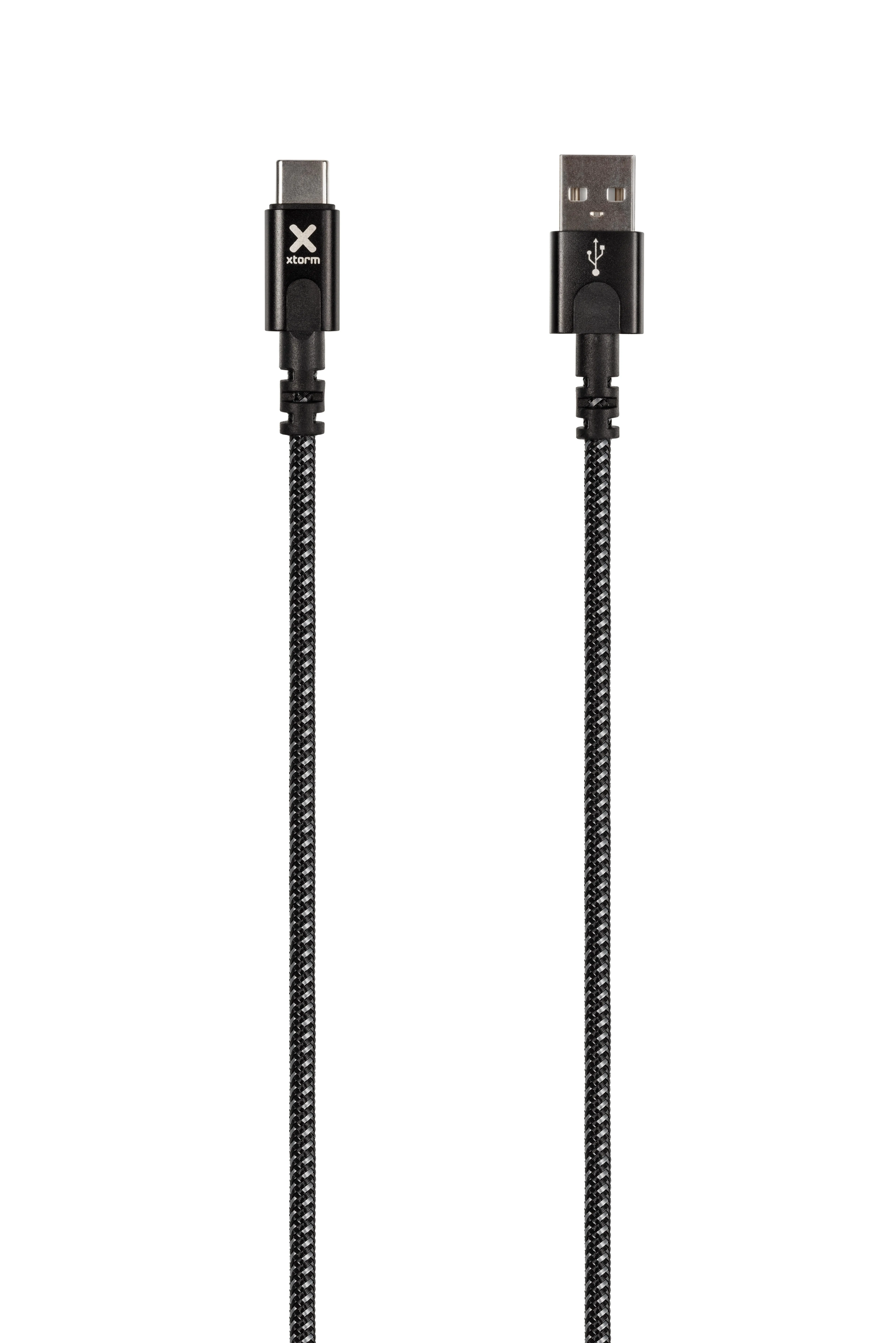 Xtorm Original USB-A &ndash; USB-C 3.1 Gen 1 -kaapeli, 3 m, Musta