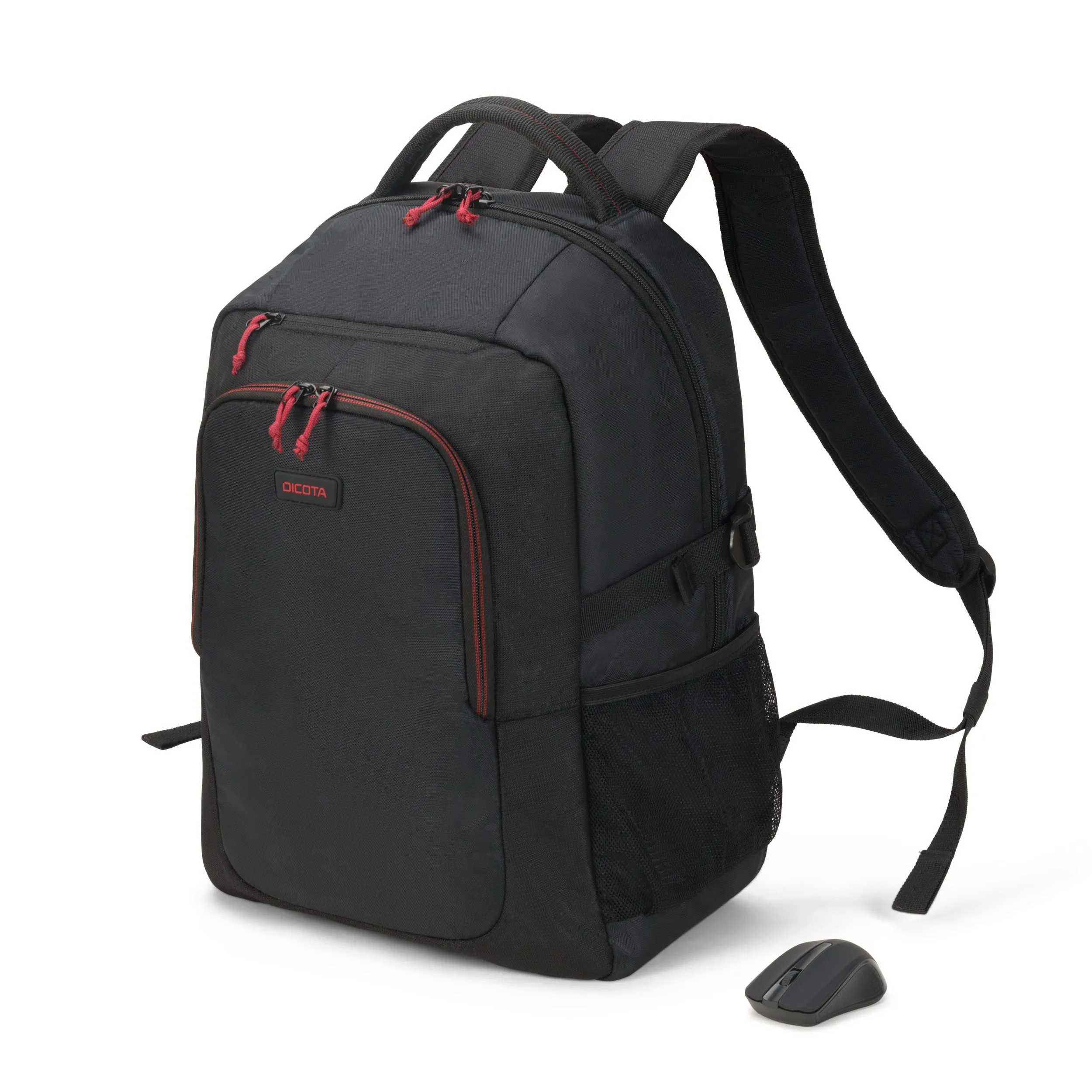 Dicota gain - notebook backpack, black, 15.6&quot; + wireless mouse