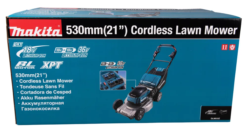 Makita DLM533Z - cordless lawn mower