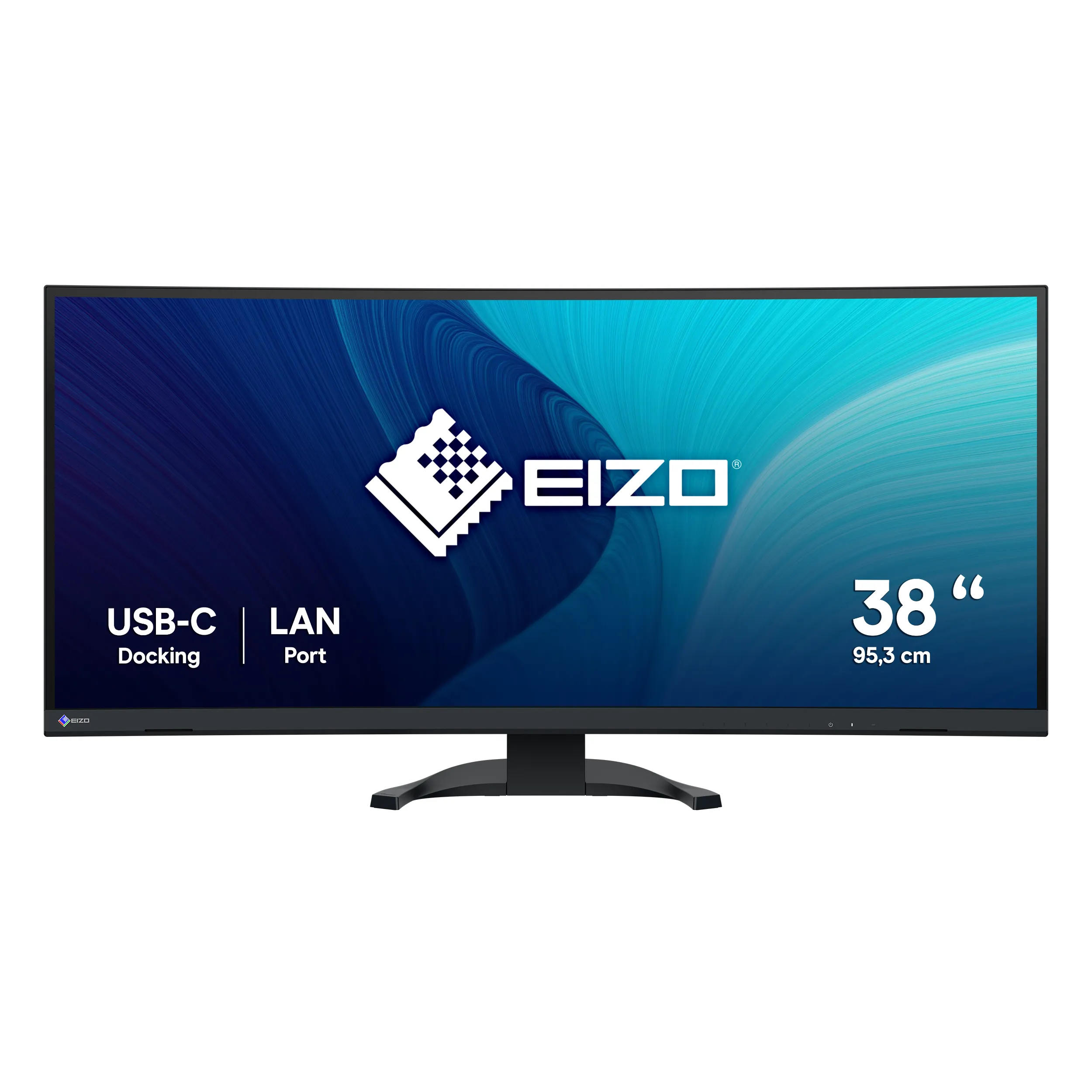 EIZO FlexScan EV3851X-BK 37.5" UltraWide Quad HD+, IPS Curved Monitor with USB-C hub