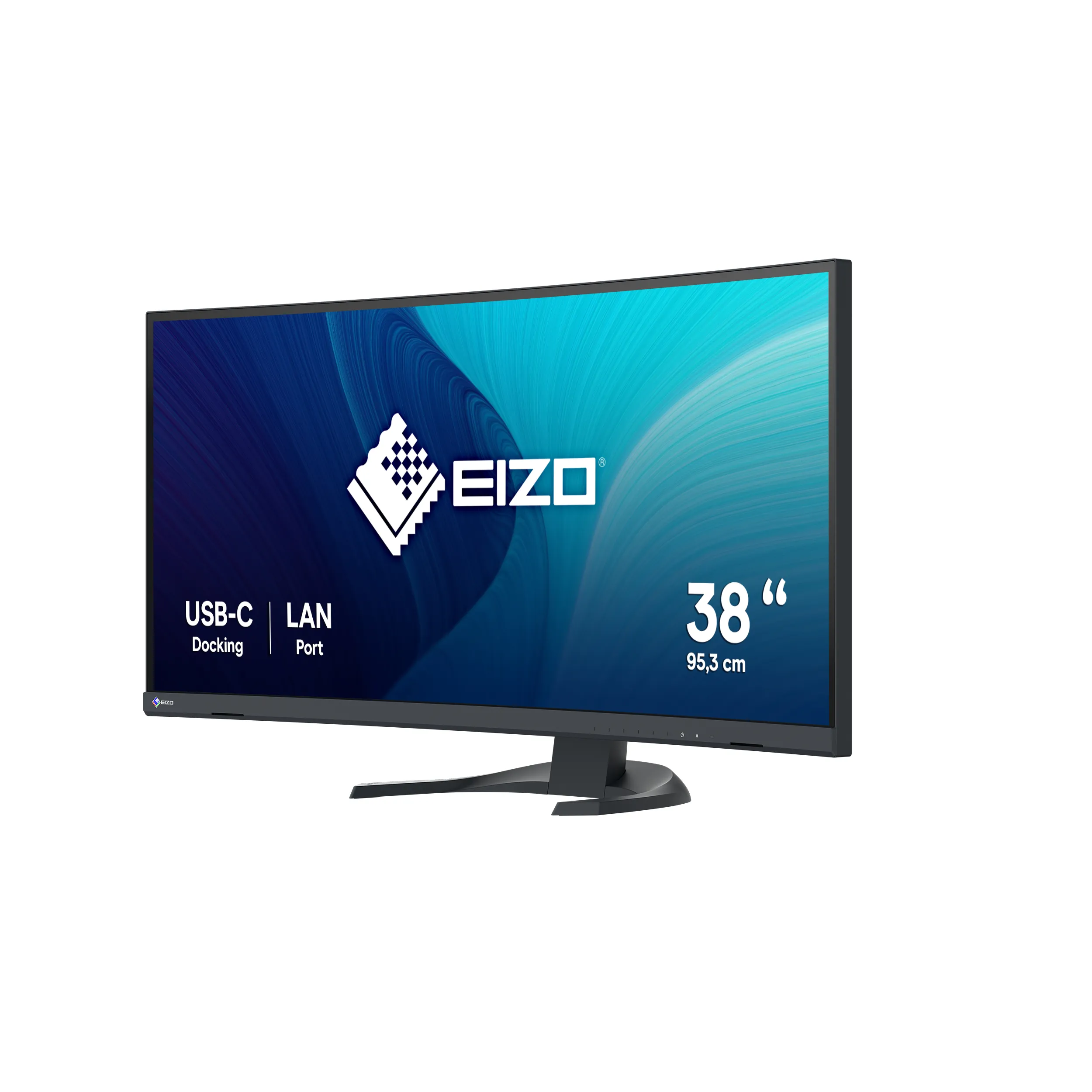 EIZO FlexScan EV3851X-BK 37.5" UltraWide Quad HD+, IPS Curved Monitor with USB-C hub