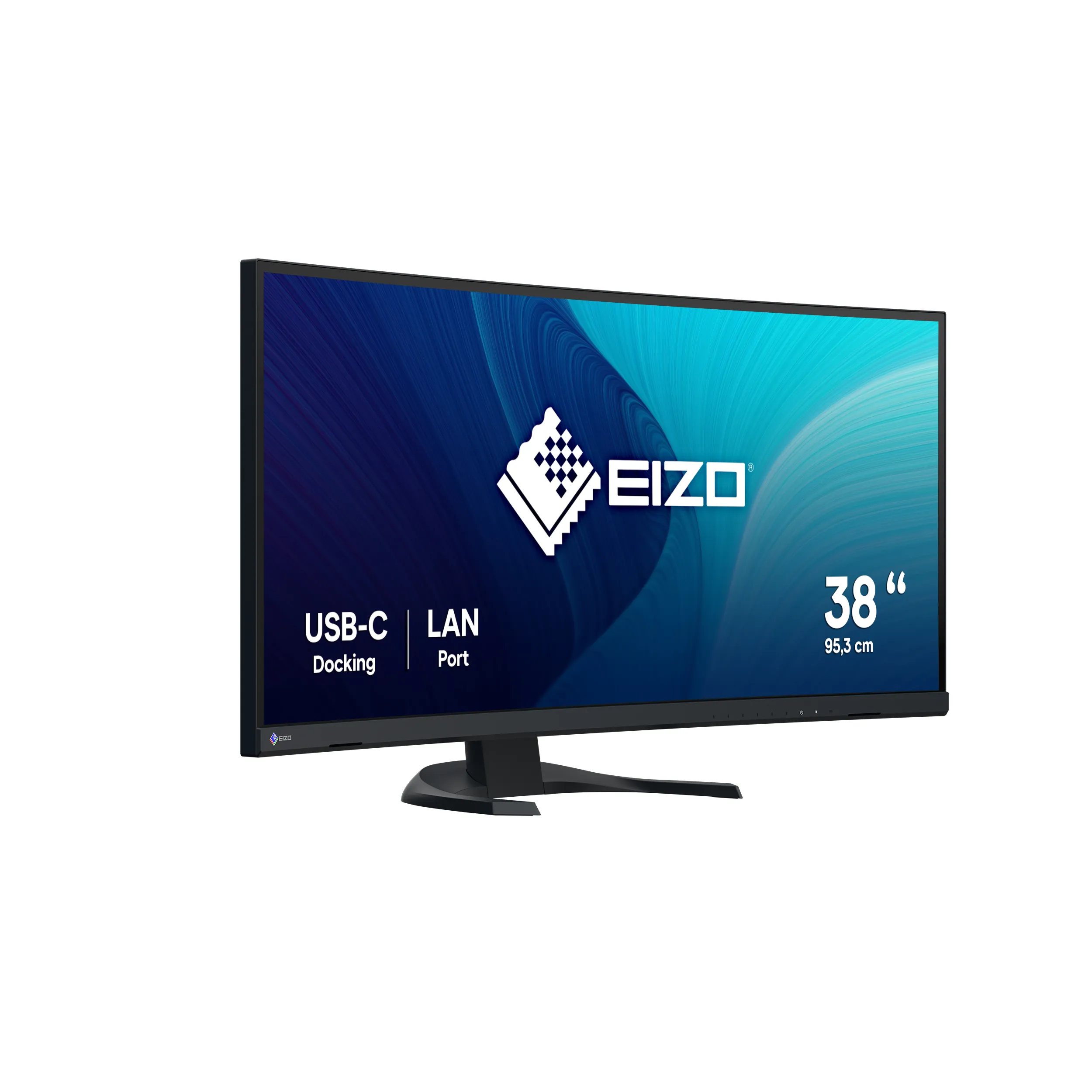 EIZO FlexScan EV3851X-BK 37.5" UltraWide Quad HD+, IPS Curved Monitor with USB-C hub