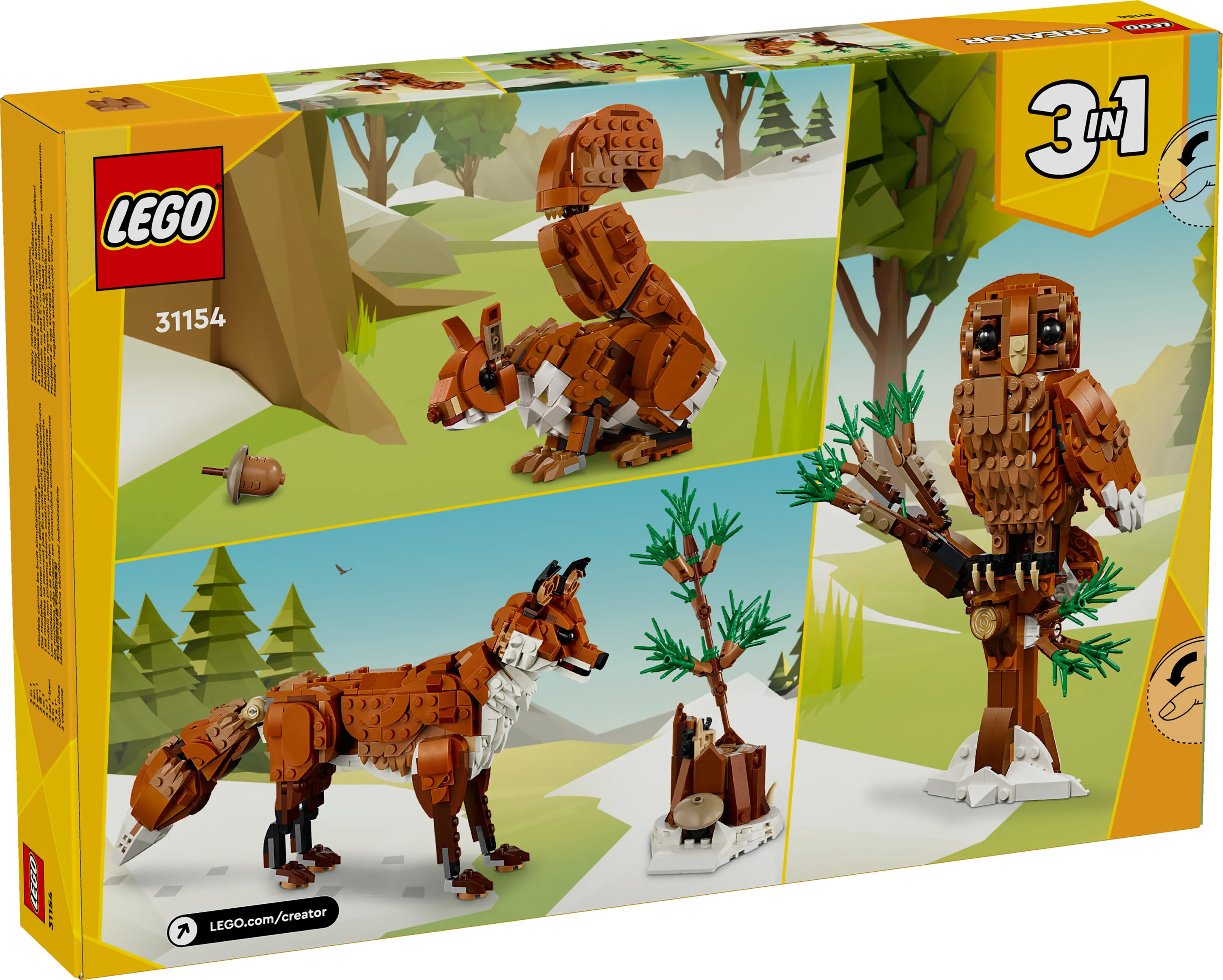LEGO Creator Skogsdjur: Räv 31154 LEGO Creator Skogsdjur: Räv 31154