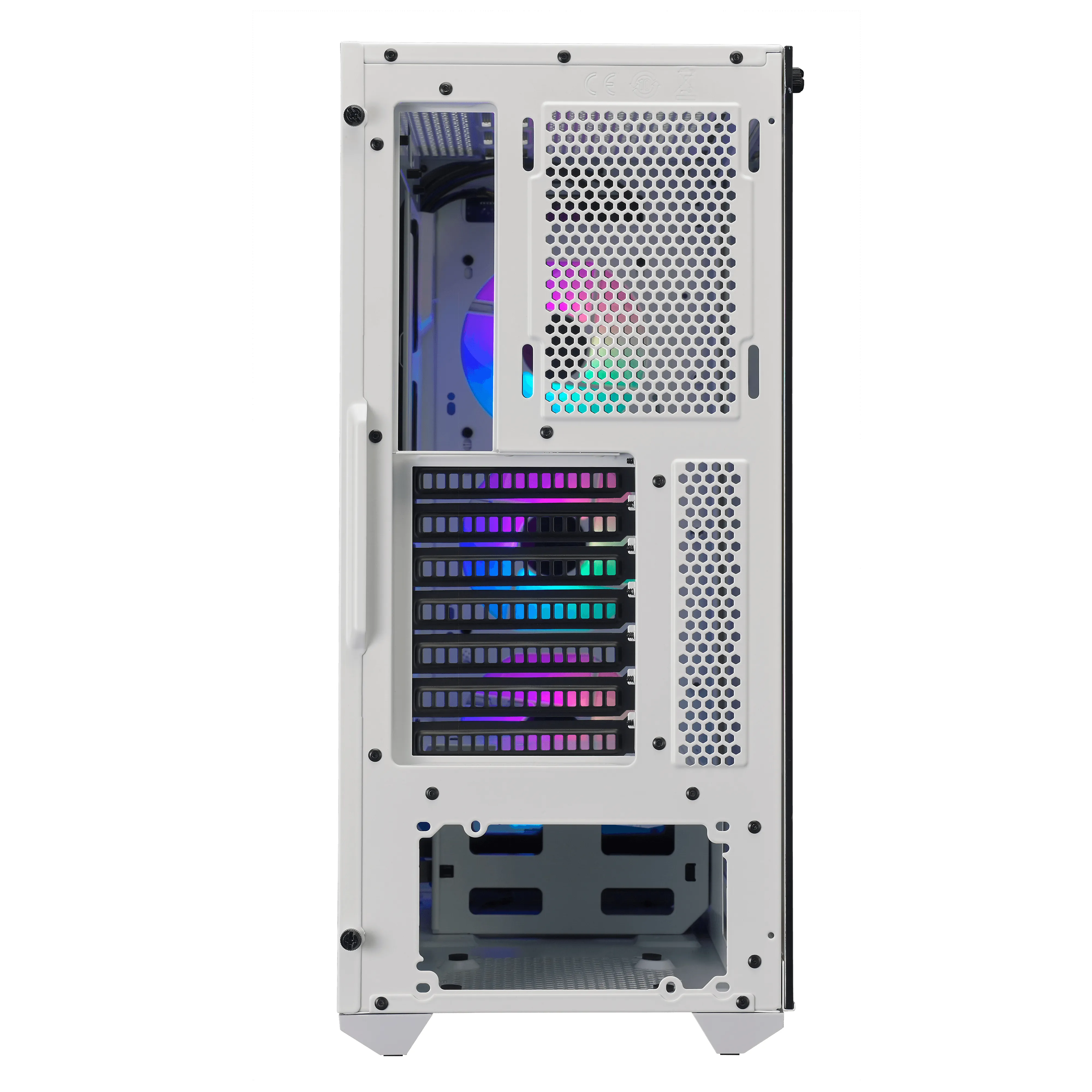 Cooler Master TD500 - Mid Tower case, window, White