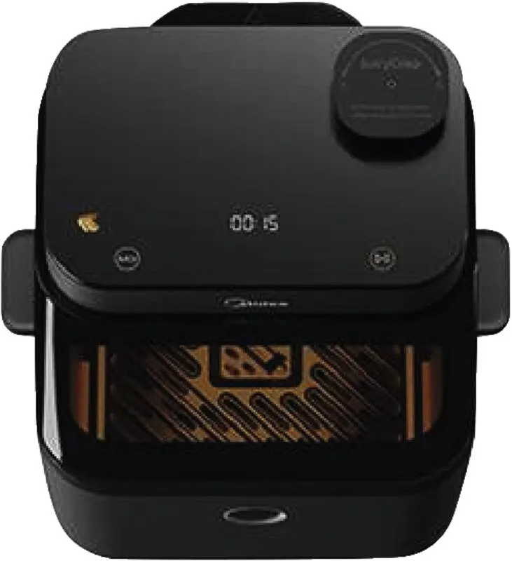 Midea MF-CY75C2, 7 l, 1,2 kg, 1650 W, airfryer, gr&aring;