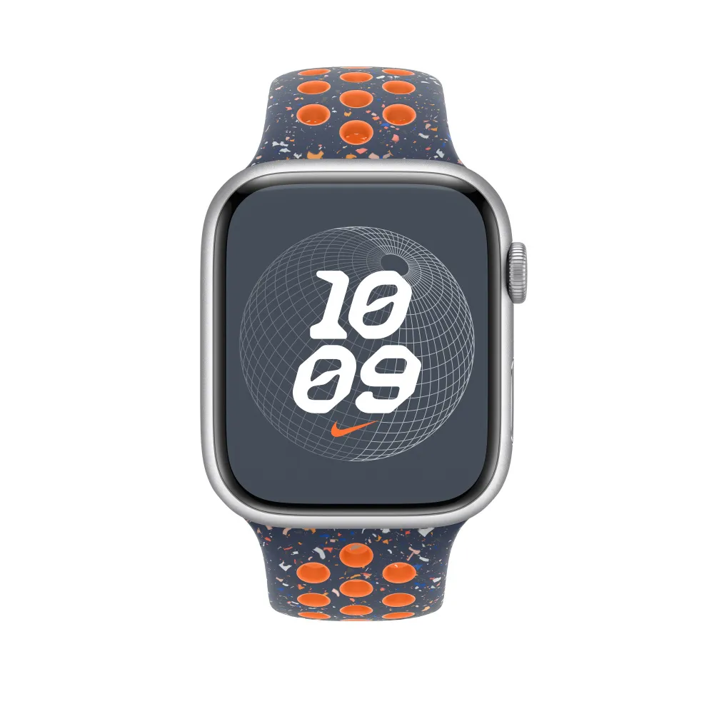 Apple Watch 45 mm - Nike Sport Band, Blue Flame S/M