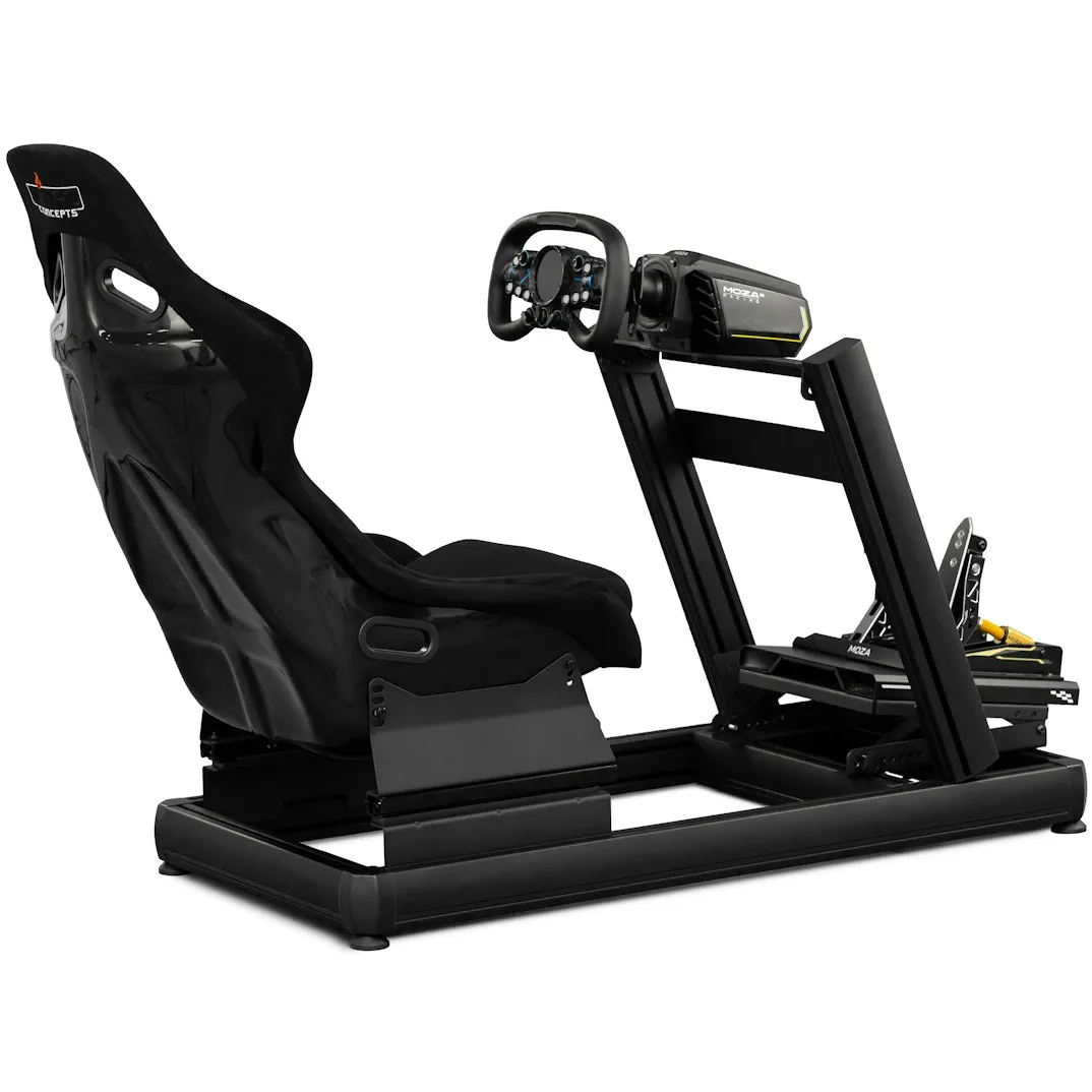 Nitro Concepts Bucket-Seat Slider And Holder Set - seat mounting solution, black