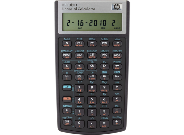 HP 10BII+ financial calc. (Nordic CD)