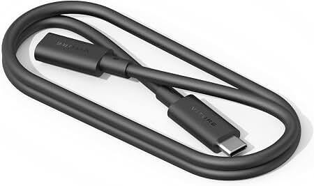 VITURE 50 cm USB-C-f&ouml;rl&auml;ngningskabel, USB 3.2 Gen 1, Hane till hona, Svart
