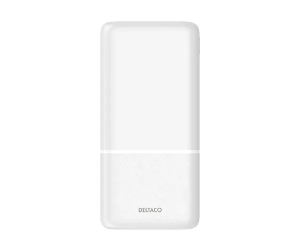 Deltaco 2x USB-A, 1x USB-C - powerbank, 20000mAh