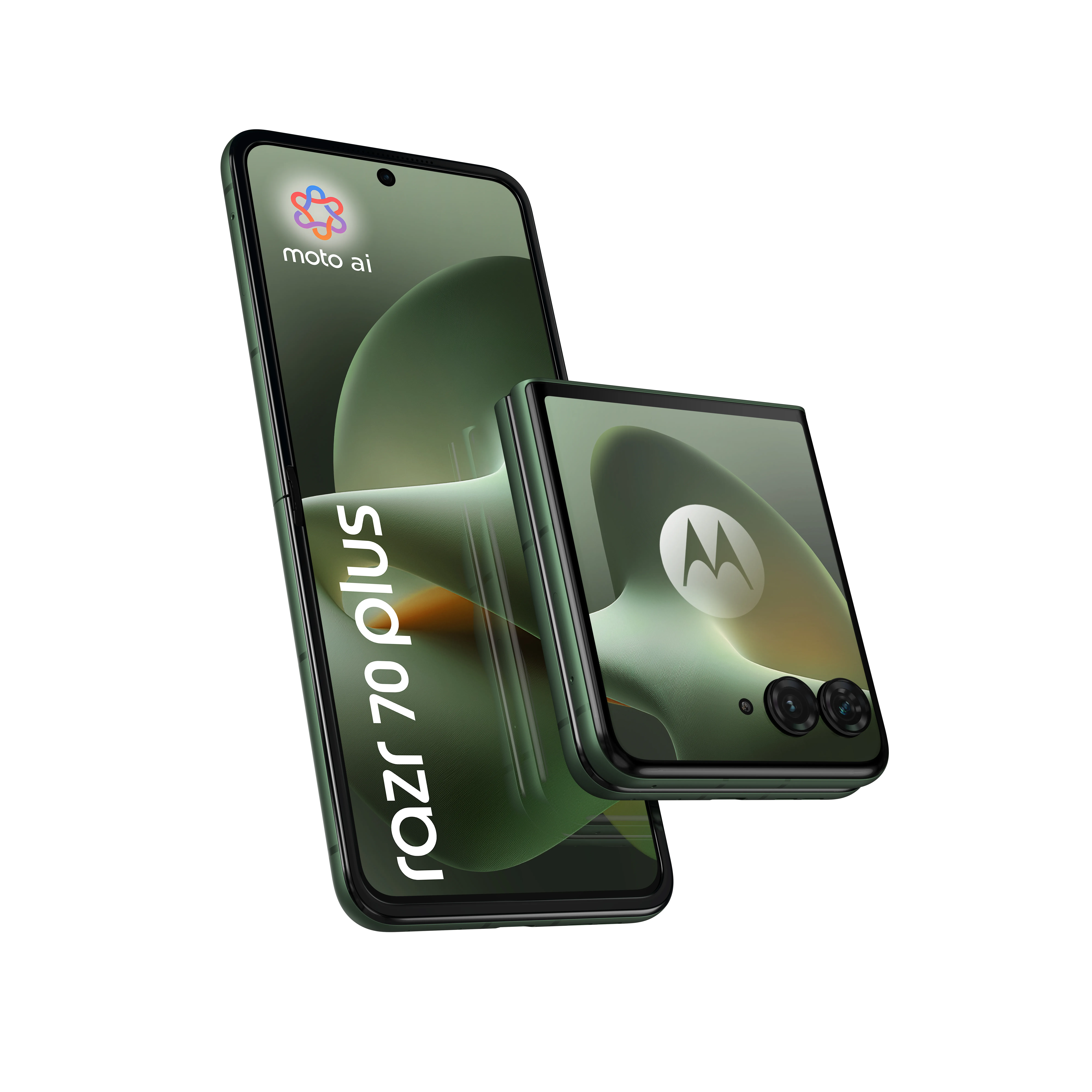Motorola razr 70 plus 12/512 GB, m&ouml;rkgr&ouml;n