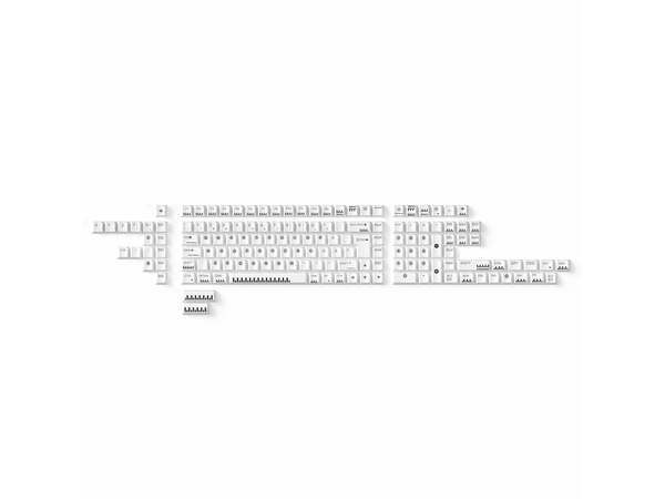 Keychron PBT Full Keycap Set, Classic Piano, White