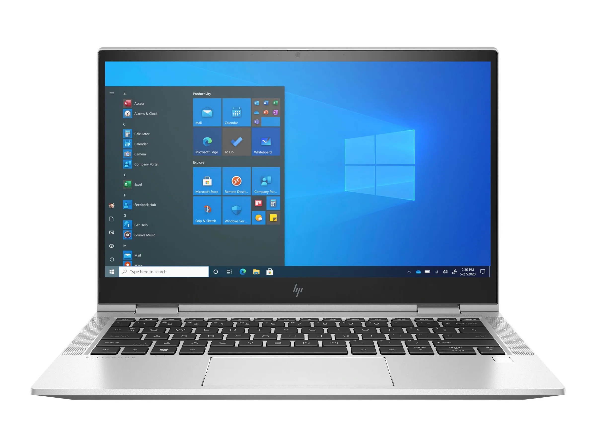 HP EliteBook x360 830 G8 13,3" - i5-1135G7, 8GB Ram, 256GB SSD, Windows 11 Pro - Laptop, Silver (Refurbished: A)