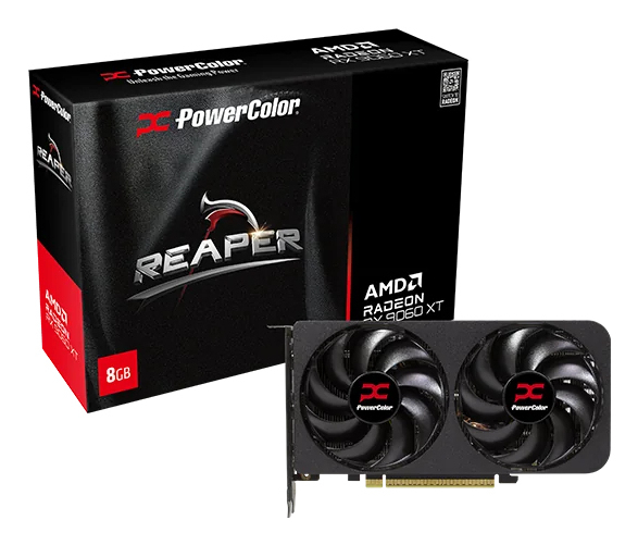 Powercolor Radeon RX 9060 XT Reaper 8GB - graphics card