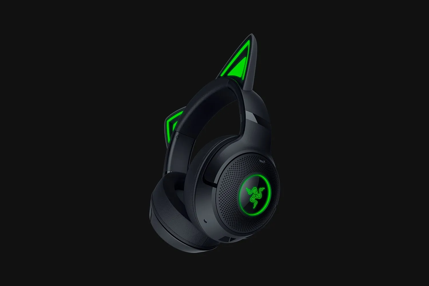 Razer Kraken Kitty V2 BT -langaton pelikuulokemikrofoni, musta