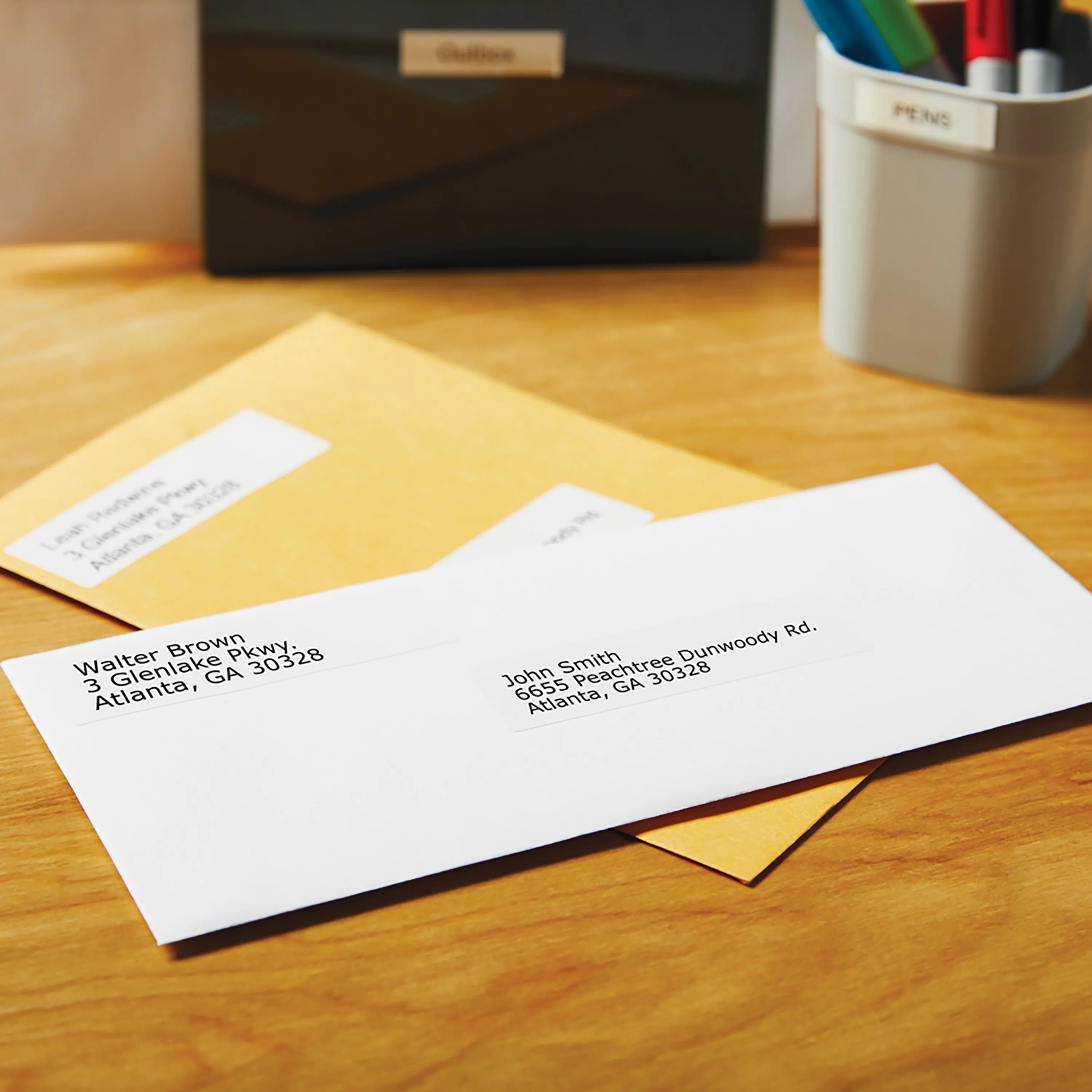 DYMO LabelWriter adressetiketter vita bulk 89x28mm / 24x130st