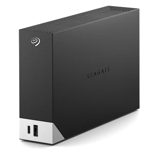 Seagate HUB  10 TB -ulkoinen kovalevy, Musta, Harmaa