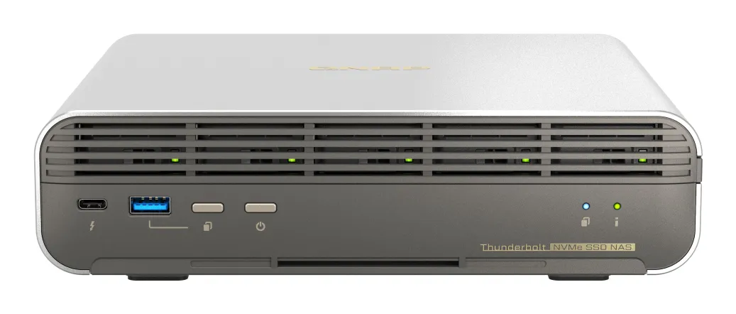 QNAP TBS-H574TX-I5UC-05S02 - NAS-server, Gr&aring;, Svart