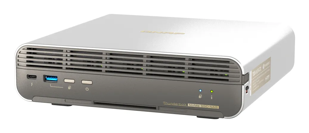 QNAP TBS-H574TX-I5UC-05S02 - NAS-server, Gr&aring;, Svart