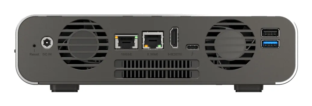 QNAP TBS-H574TX-I5UC-05S02 - NAS-server, Gr&aring;, Svart