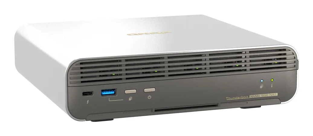 QNAP TBS-H574TX-I5UC-05S02 - NAS-server, Gr&aring;, Svart
