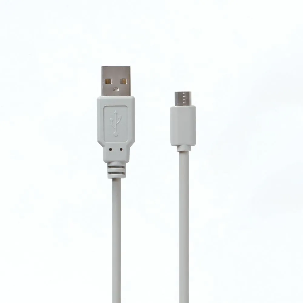 MicroConnect USB-A &ndash; Micro-USB B -kaapeli, 3 m, harmaa