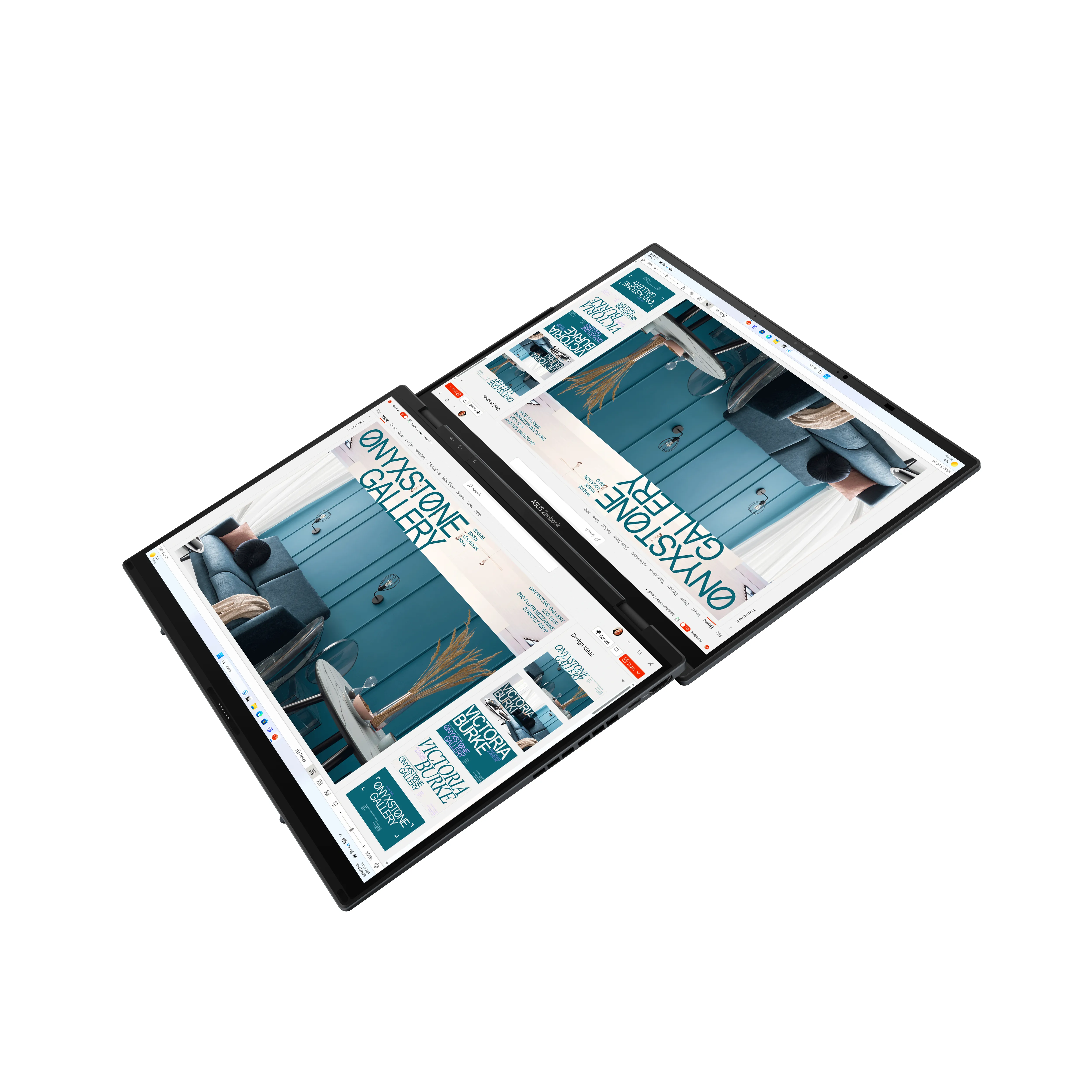 ASUS Zenbook Duo OLED 14" Ultra 9-285H, 32 Gt, 2 Tt, Arc A370M, Win 11 Pro -kannettava, harmaa ASUS Zenbook Duo OLED 14" Ultra 9-285H, 32 Gt, 2 Tt, Arc A370M, Win 11 Pro -kannettava, harmaa