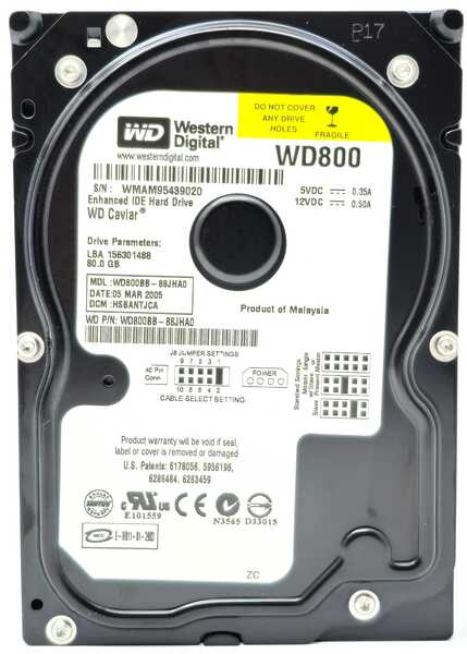 Western Digital WD8006FRYZ 3.5" Internal HDD