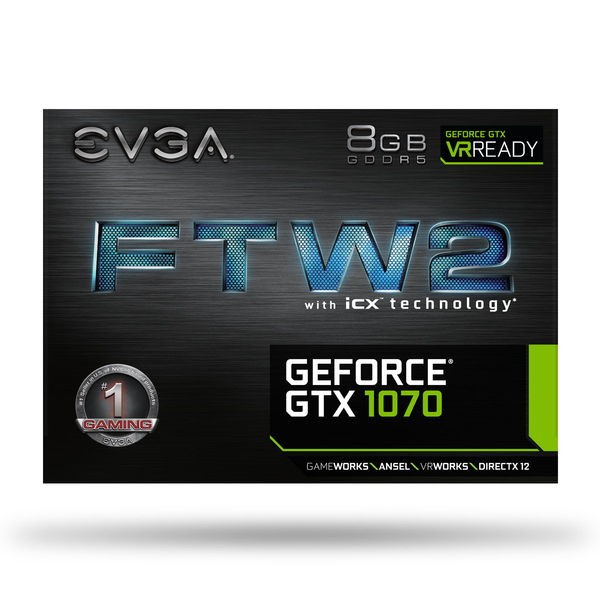 Evga GeForce GTX 1070 FTW2 8GB - Graphics card