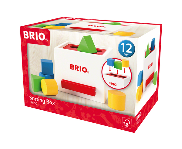 Brio Palikkalaatikko, valkoinen 30250, 7 osaa