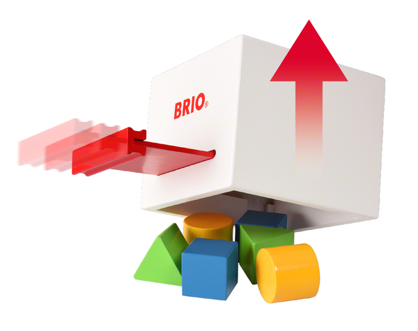 Brio Palikkalaatikko, valkoinen 30250, 7 osaa