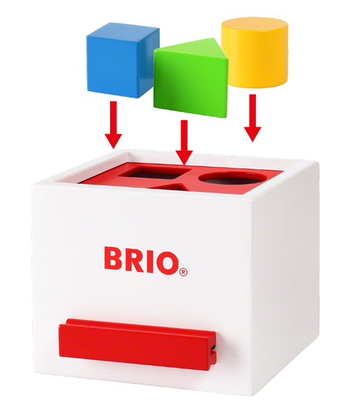 Brio Palikkalaatikko, valkoinen 30250, 7 osaa