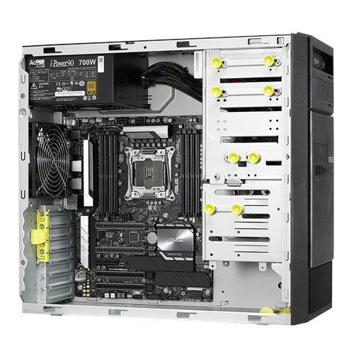 ASUS Server Barebone ESC700 G3 4U Pedestal P9X79 LGA2011-3 8x DDR4 3x 3.5Zoll HDD internal 1x 2.5Zoll HDD internal 700W PSU