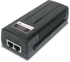 Allied Telesis Gigabit PoE Jakaja, 802.3af,dip-kytkin, musta