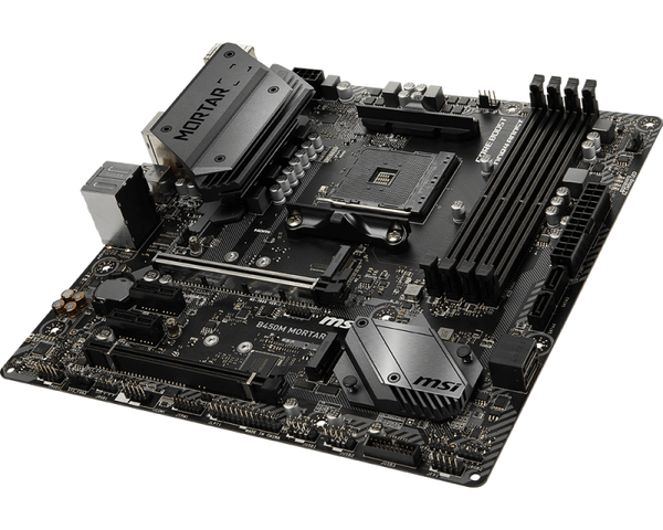 MSI B450M Mortar mATX-emolevy