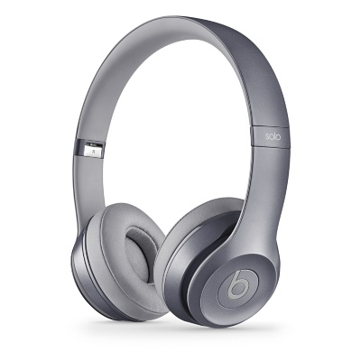 Beats Solo2 h&ouml;rlurar - Stone Grey (Royal-kollektionen)