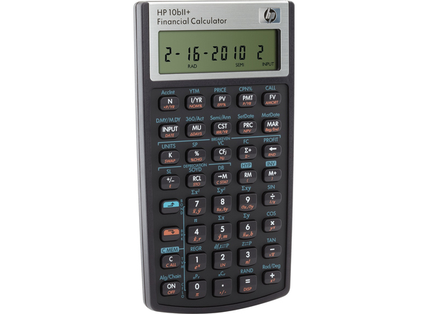 HP 10BII+ financial calc. (Nordic CD)