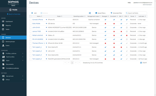 SOPHOS MOBILE CONTROL STANDARD,25-49USERS,1 MONTH,SUBSCRIPTION RENEWAL,COM