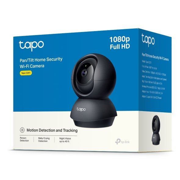 TP-Link TAPO C201 Pan/Tilt Home Security Wi-Fi Camera