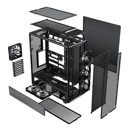 Antec Full-Tower Case with window, Black