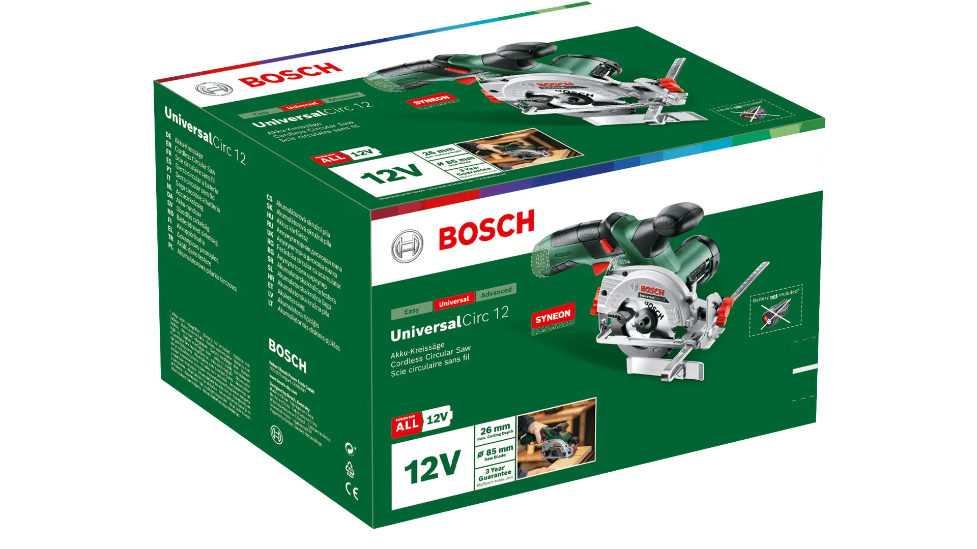 Bosch UniversalCirc - cordless circluar saw