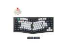 Keychron Q10 Max Q10M-M1-BO Wireless Mechanical Gaming Ergonomic Keyboard, Gateron Jupiter Red, Carbon Black