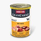 Animonda GranCarno Adult Turkey, Wet food for dogs, 400g