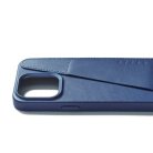 Mujjo Full Leather, iPhone 15 Pro Max - Wallet Case, Monaco Blue