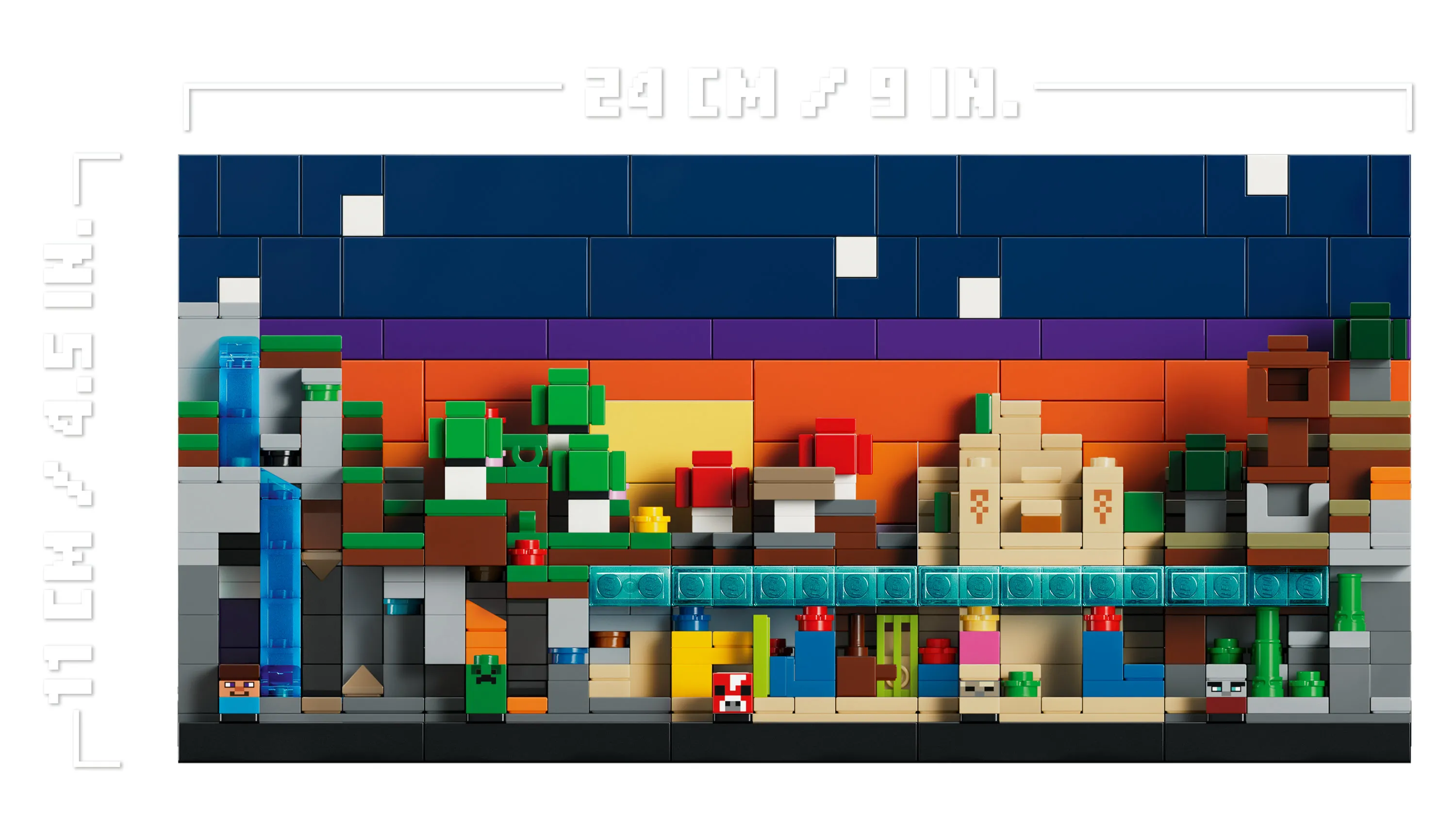 LEGO Minecraft Minibiom 21589