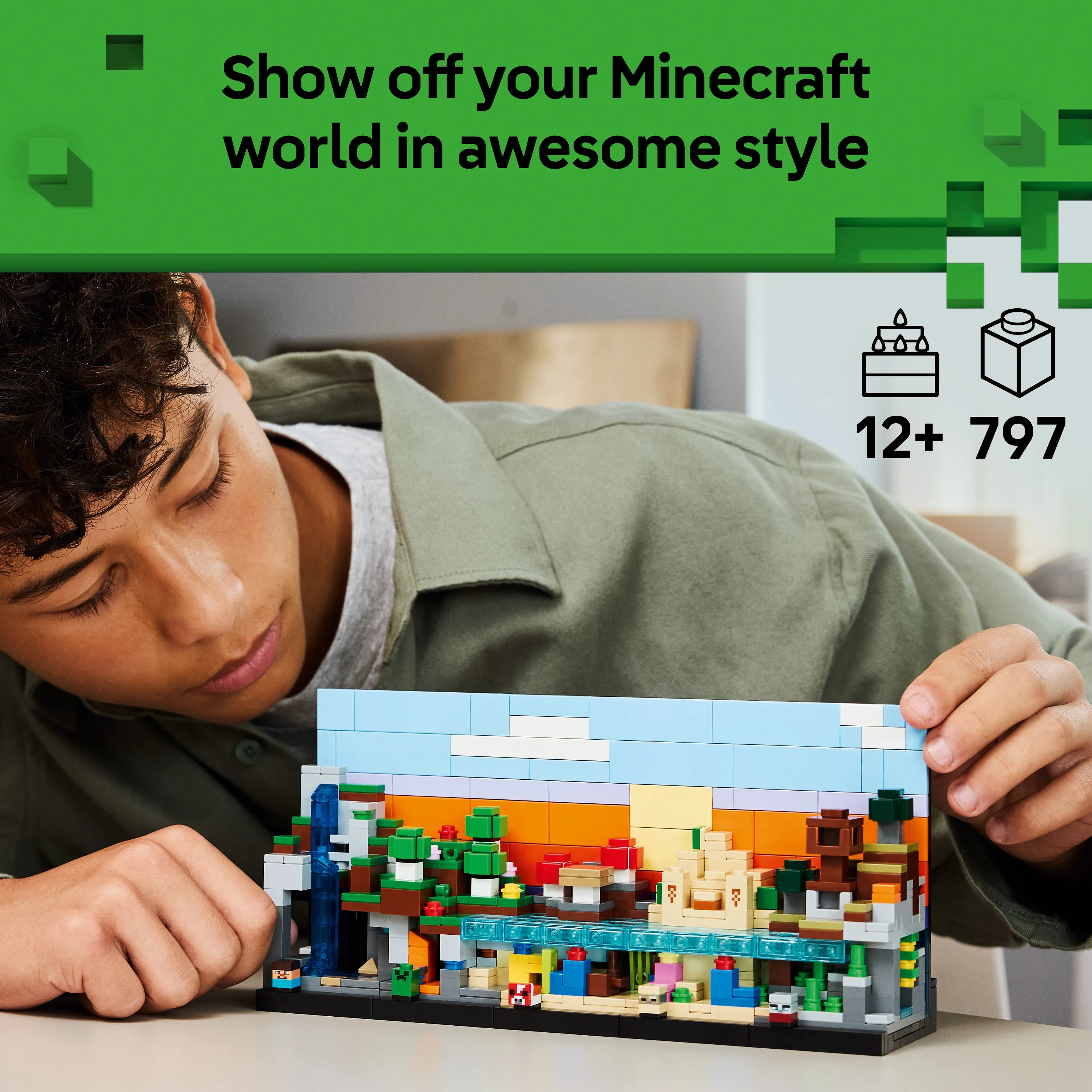 LEGO Minecraft Minibiom 21589