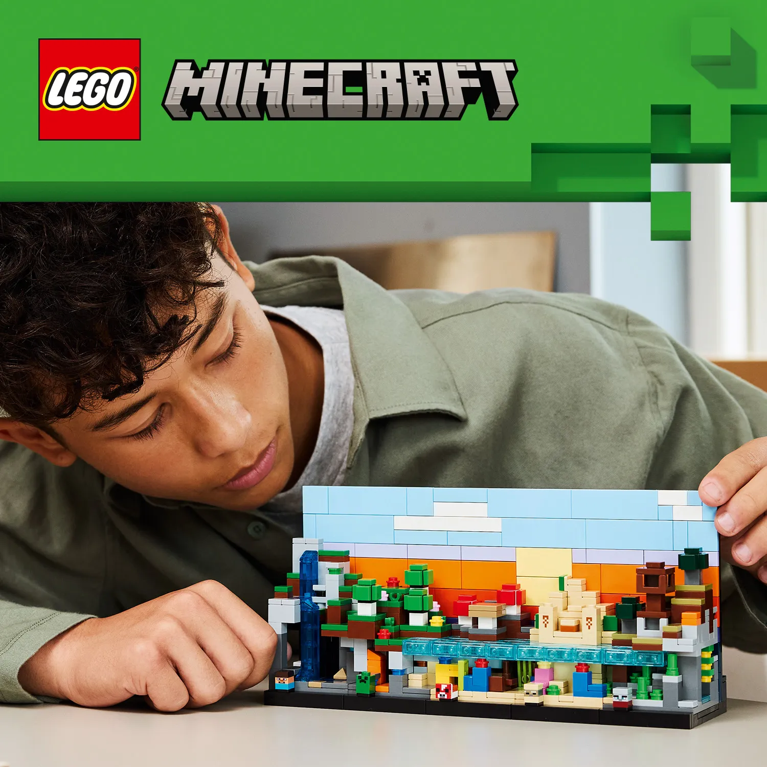 LEGO Minecraft Minibiom 21589