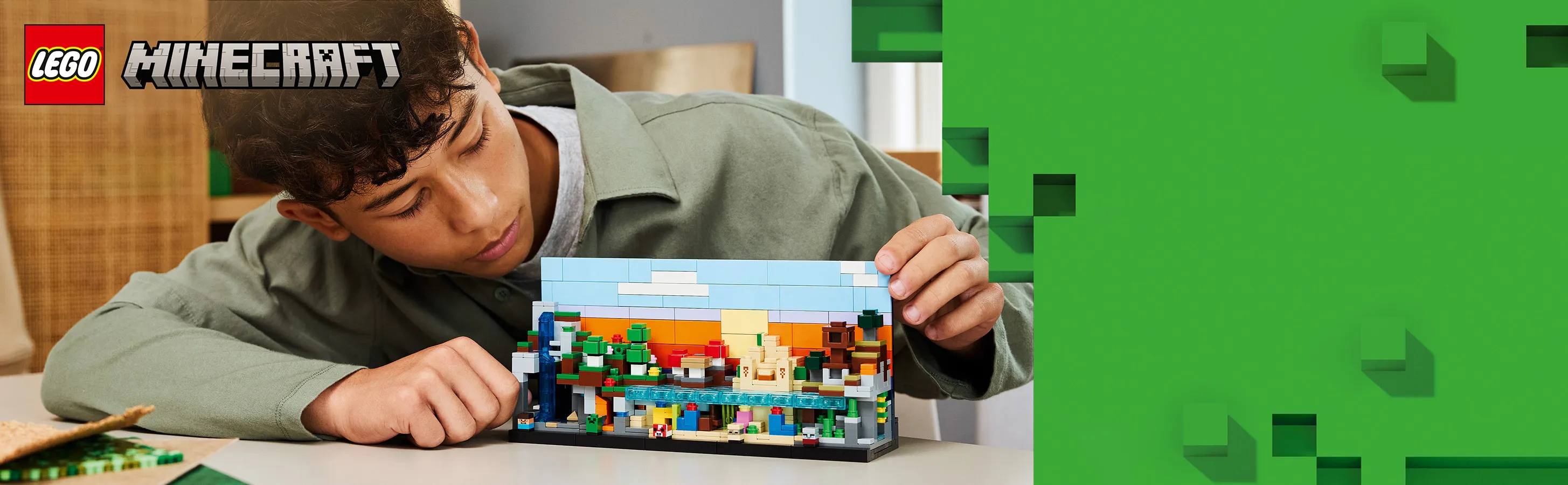 LEGO Minecraft Minibiom 21589