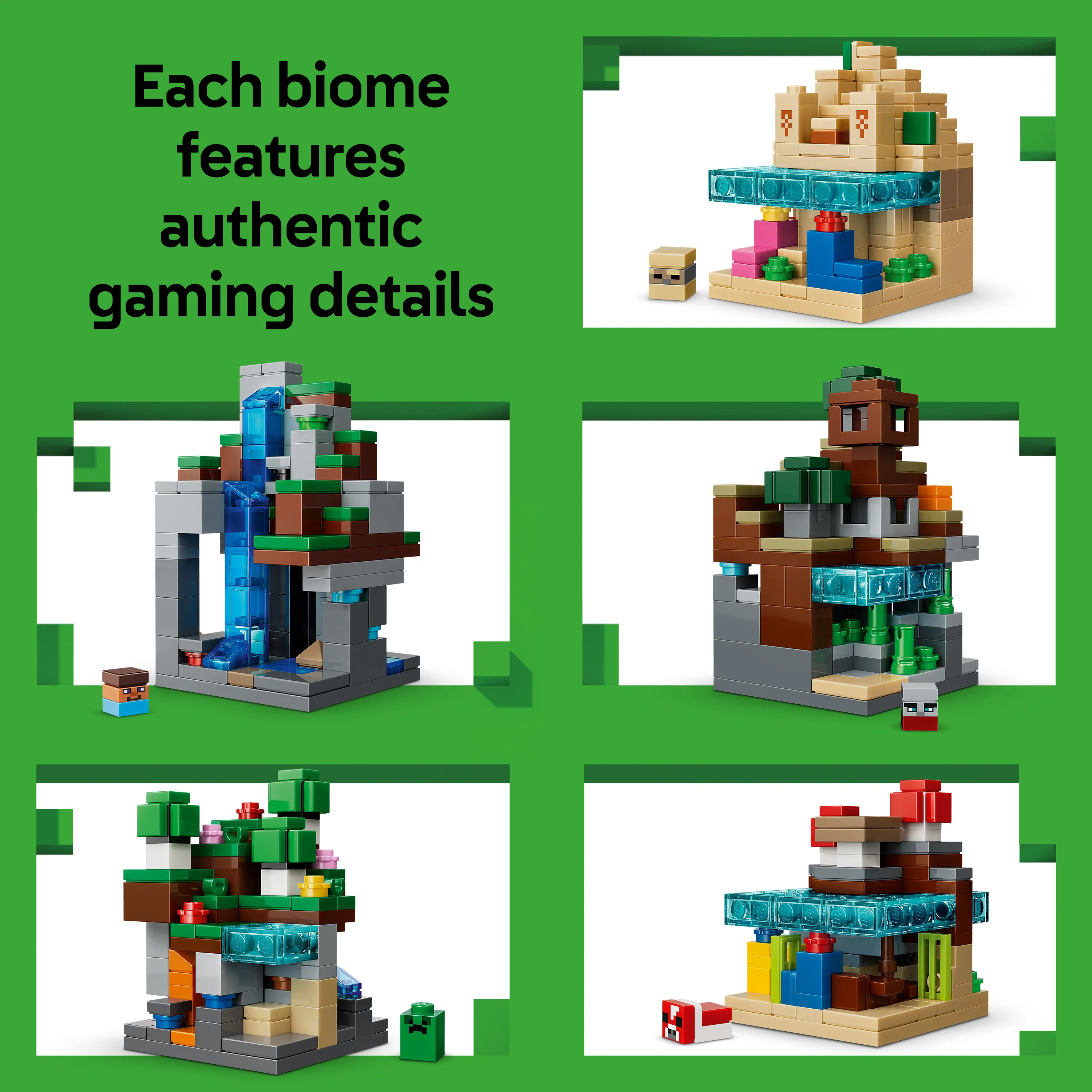 LEGO Minecraft Minibiom 21589
